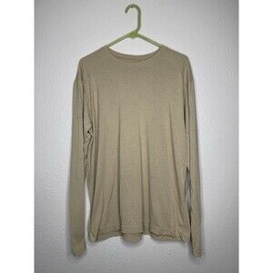 Drifire FR Shirt Mens XL Beige Flame Fire Resistant Long Sleeve Work Made in USA